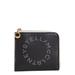 Logo Faux Leather French Wallet With Removable Card Case