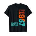 Oktober 1967 Jahr 1967 Retro 1967 Vintage 1967 seit 1967 T-Shirt