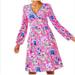 Lilly Pulitzer Dresses | Lilly Pulitzer Carmilla Pink Isle Dress Size 4 | Color: Pink | Size: 4