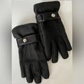 Ralph Lauren Accessories | Chaps By Ralph Lauren, Men’s Black Medium Buckled Gloves, Thinsulate L | Color: Black | Size: Medium
