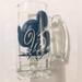 Disney Dining | Disney Grad Nite 1995 Mickey Mouse Mug Drinking Glass Souvenir Vintage Like New | Color: Blue/White | Size: Os