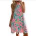 Lilly Pulitzer Dresses | Lilly Pulitzer Women's Margot Swing Dress Size S Floral | Color: Green/Pink | Size: S