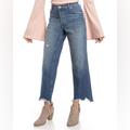 Free People Jeans | Free People We The Free Jean Maggie Straight Jeans | Color: Blue | Size: 27