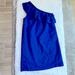 J. Crew Dresses | J. Crew Nwot Buffalo Blue Asymmetrical Summer Dress Sz Small | Color: Blue | Size: S