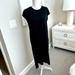 Madewell Dresses | Madewell T-Shirt Midi Dress | Color: Black | Size: Xl