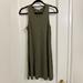 Madewell Dresses | Green Madewell Swing Dress | Color: Green | Size: S