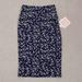 Lularoe Skirts | 3 For $30 Lularoe Skirts Lularoe Cassie Skirt Nwt | Color: Blue/Gray | Size: Xs