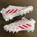 Adidas Shoes | Adidas Freak 22 Big Mood White Red Emoji Football Cleats Gz6901 Size 11 | Color: Red/White | Size: 11