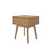 George Oliver Lievin Solid Wood Nightstand Wood in Brown | 22.5 H x 19.75 W x 17.5 D in | Wayfair 95B56E646D2D4751907B3354813A41F8