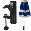 Support de parasol RapDuty pour cour de jardin pince à parapluie support de parapluie en métal