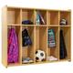 Tot Mate Children 5-Section Wall Locker Kids Storage Classroom Furniture RTA