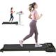 2 in 1 Under Desk Electric Treadmill Walking Pad 2.5 HP Desk Treadmill with Blue Tooth Speaker Remote Control Walking Jogging Running Treadmill for Home/Office