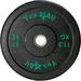 Yes4All 2-Inch Bumper Plate Olympic Weight Plates for Weightlifting & Strength Training - 25 LBS (Single)