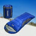 New Adult Cold Weather Sleeping Bag For Big & Tall 0 degree Waterproof Blue Color