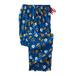 Men's Big & Tall Licensed Novelty Pajama Pants by KingSize in Mickey Pizza (Size 5XL) Pajama Bottoms