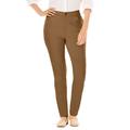 Plus Size Women's Comfort Curve Slim-Leg Jean by Woman Within in Toffee (Size 38 W)