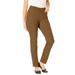 Plus Size Women's Comfort Curve Straight-Leg Jean by Woman Within in Toffee (Size 36 W)