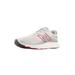 Wide Width Men's New Balance 520V8 Running Shoes by New Balance in Grey Red (Size 9 W)