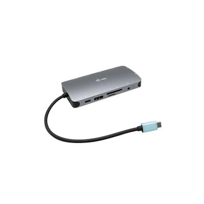 i-tec USB-C Metal Nano Dock 4K HDMI/VGA mit LAN + Power Delivery 100W