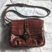 Dooney & Bourke Bags | Dooney & Bourke Cross Body Lock Bag | Color: Brown | Size: 9.25" L X 8.25" H X 3" W