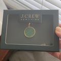 J. Crew Jewelry | J. Crew Demi-Fine Malachite And Gold Pendant | Color: Gold/Green | Size: Os