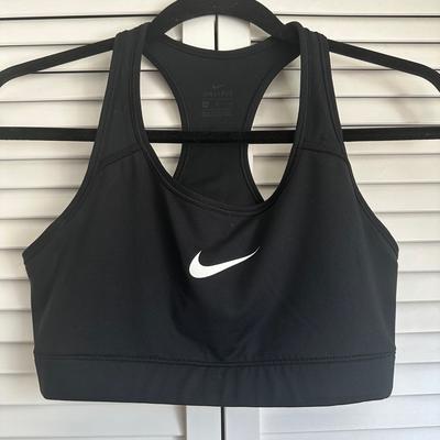 Nike Intimates & Sleepwear | Black Nike Dri-Fit Victory Compressive Sports Bra | Color: Black | Size: M