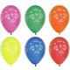 Papstar 120 Luftballons Ø 29 cm farbig sortiert Happy Birthday