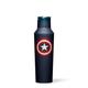 Corkcicle Marvel Captain America, Insulated Canteen Travel Water Bottle, Triple Insulated Stainless Steel, Keeps Beverages Cold for 25 Hours or Warm for 12 Hours, BPA-Free, 20 oz