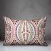 Mistana™ Fulcher Outdoor Rectangular Pillow Cover & Insert Polyester/Polyfill blend in Pink | 20 H x 14 W x 1.5 D in | Wayfair