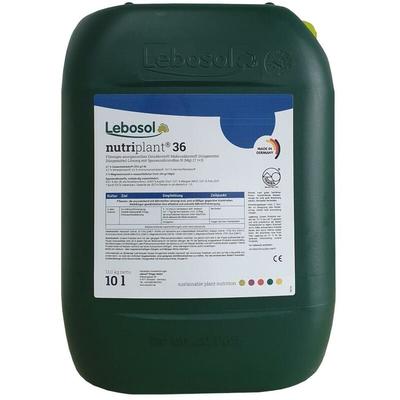 Lebosol nutriplant 36 Flüssigdünger 10 l Spritzdünger Blattdünger Stickstoff Image