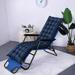 61 inch Patio Chaise Lounger Cushion Indoor Outdoor Rocking Chair Sofa Cushion with Ties Non-Slip Rocking Chair Cushion