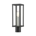 Livex Lighting - Gaffney - 1 Light Outdoor Post Top Lantern In Contemporary