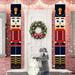 Nutcracker Banners Porch Clearance 72in Christmas Welcome Banners Life Size Soldier Model Nutcracker Banner Porch for Front Door Yard Porch Garden Indoor Kids Party
