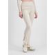 Cargohose ALPHA INDUSTRIES "ALPHA Women - Cargo Pants X-Fit Rib Pant Wmn" Gr. L, Normalgrößen, weiß (vintage white) Damen Hosen Cargohosen