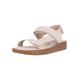 Sandale CRUZ "Nertoa" Gr. 40, beige Damen Schuhe Sandalen mit weichem Wildleder-Fußbett
