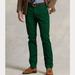 Polo By Ralph Lauren Pants | (Flaw) Polo Ralph Lauren Stretch Slim Fit Chino 32x30 Pant In Green | Color: Green | Size: 32