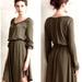 Anthropologie Dresses | Anthropologie Holding Horses Olive Green Dress | Color: Green | Size: 12