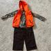 Carhartt Matching Sets | Carhartt Pants, Shirt, Vest Set, Size 24 Month, Camo, Hunter Orange | Color: Orange | Size: 24mb