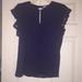 Michael Kors Tops | Michael Kors Navy Blouse Nwot | Color: Blue | Size: M