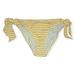 Jessica Simpson Swim | Jessica Simpson Bikini Bottom | Color: White/Yellow | Size: L