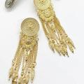 Free People Jewelry | New Ready To Jet Dangle Earrings | Color: Gold | Size: Os