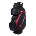 TaylorMade Golf Deluxe Cart Bag 2023, Black / Red