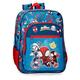 Marvel Go Webs Go Blauer Schulrucksack 30x38x12 cm Polyester 13,68L