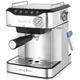 Heinrichs Espresso Machine, Barista Filter Holder Machine with 850 W, 20 Bar Pressure, Coffee Machine with Milk Frother, Double Spout, Removable Drip Grid, 1.6 L Water Tank, Warming Plate (Touch)