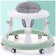 KHUY Baby Walker, Baby Walkers for Boys/Girls with 6 Universal Wheels, Adjustable Baby Walker Activity Center for Baby with Tray, Baby Bouncer and Walker Combo, 6-18 Months (Color : Green)