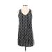 Old Navy Casual Dress - Shift: Black Acid Wash Print Dresses - Women's Size X-Small
