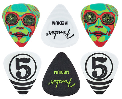 Fender John 5 351 Celluloid Picks Set
