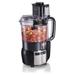 Hamilton Beach Stack & Snap Food Processor, Stainless Steel in Black | 16.25 H x 11.13 W x 10 D in | Wayfair 70724G