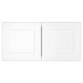 HomLux Wall Cabinets, Soft Close Hinges, for Kitchen, Living room, Bathroom in White | 15 H x 30 W x 24 D in | Wayfair SW-W301524-LC