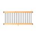 ProWood 6 ft. Wood Railing Kit w/ Square Aluminum Balusters Wood in Brown | 36 H x 72 W x 1.38 D in | Wayfair 448156